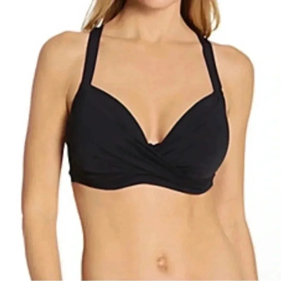 Bleu Rod Beattie Kore Underwire Cross Back Size 34D and Skirted Bottom Size 10 - Picture 2 of 11